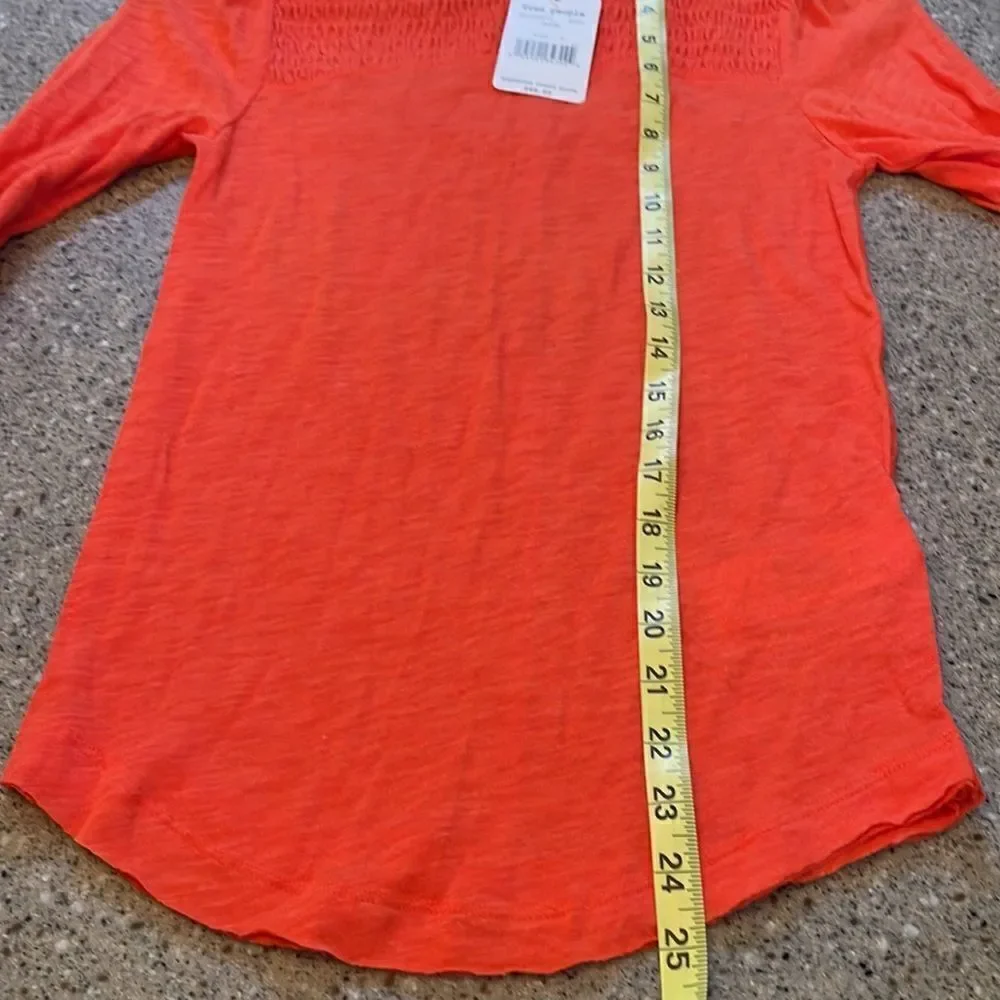 WE THE FREE I FREE PEOPLE  Smocked Turtleneck *NWT*